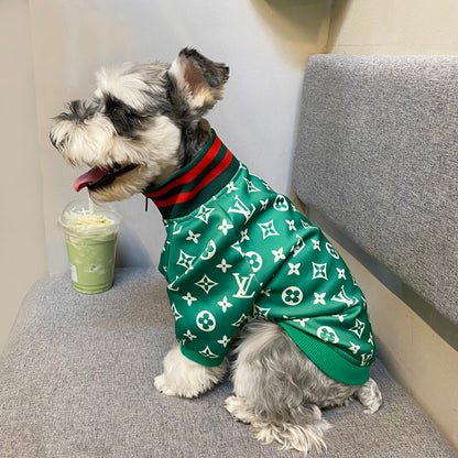 Chewy Vuiton Emerald Jacket