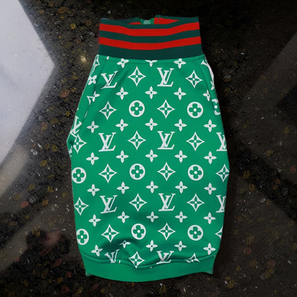 Chewy Vuiton Emerald Jacket