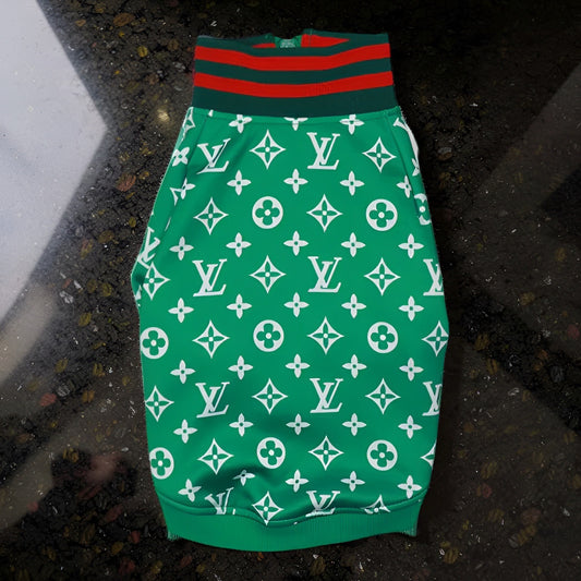 Chewy Vuiton Emerald Jacket