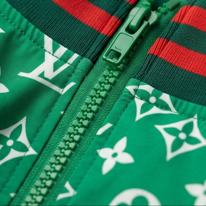 Chewy Vuiton Emerald Jacket