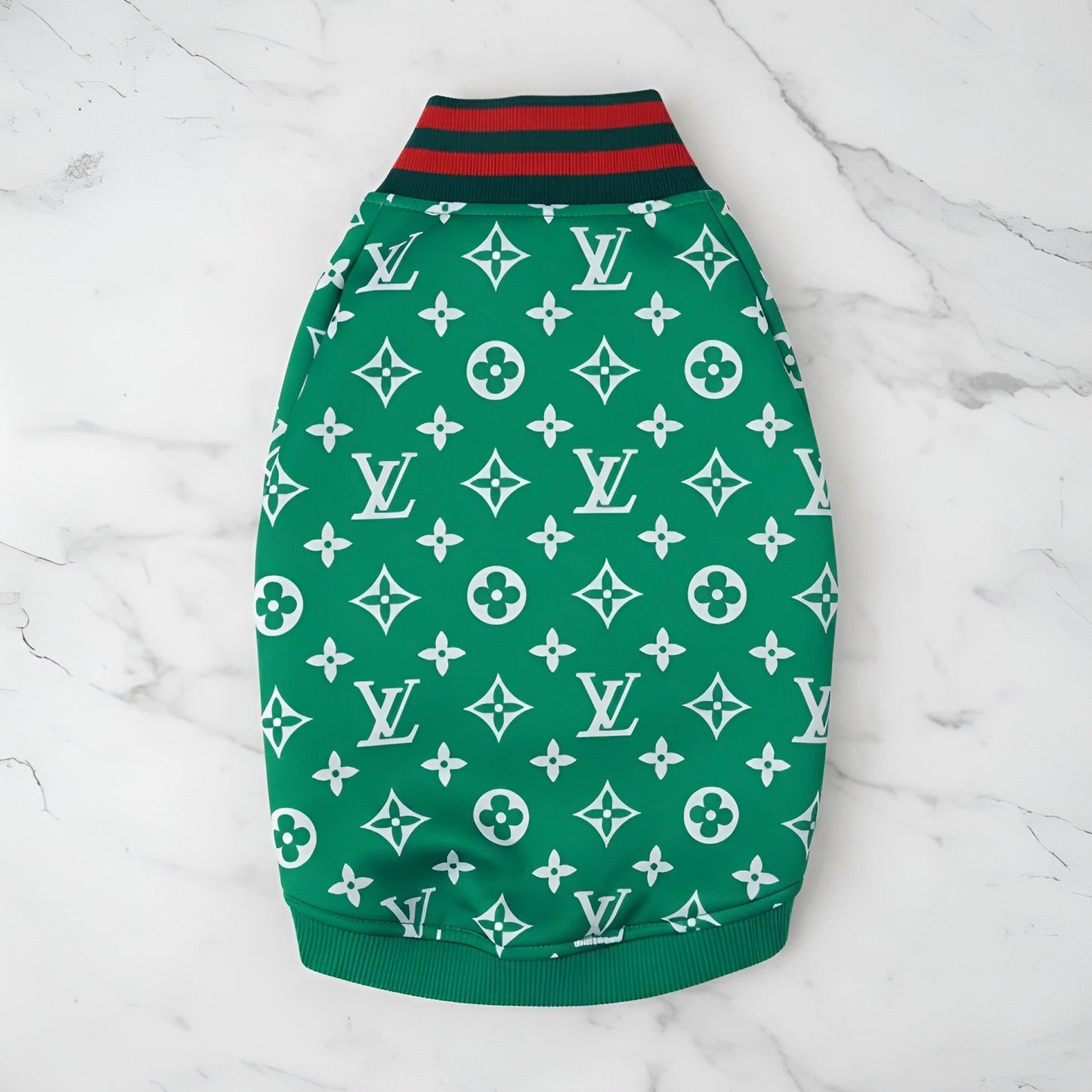 Chewy Vuiton Emerald Jacket