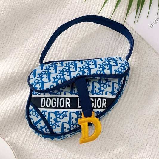 Dior Doge Purse Toy