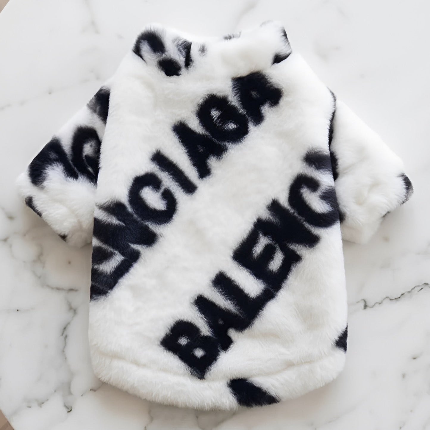 Pawlenciaga Faux Fur Coat