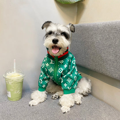 Chewy Vuiton Emerald Jacket