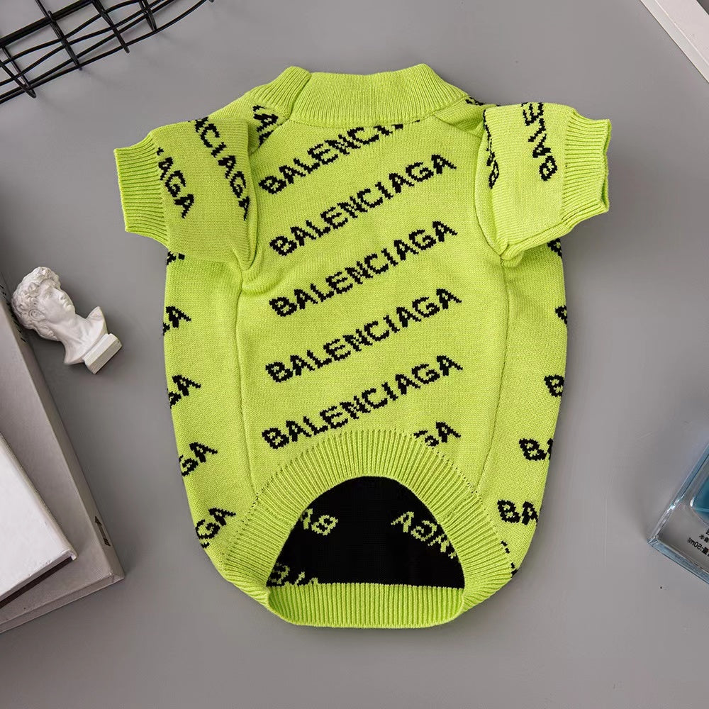 Pawlenciaga Lime Sweater