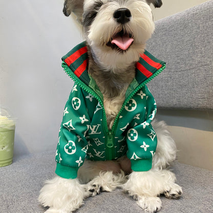 Chewy Vuiton Emerald Jacket