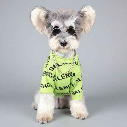 Pawlenciaga Lime Sweater