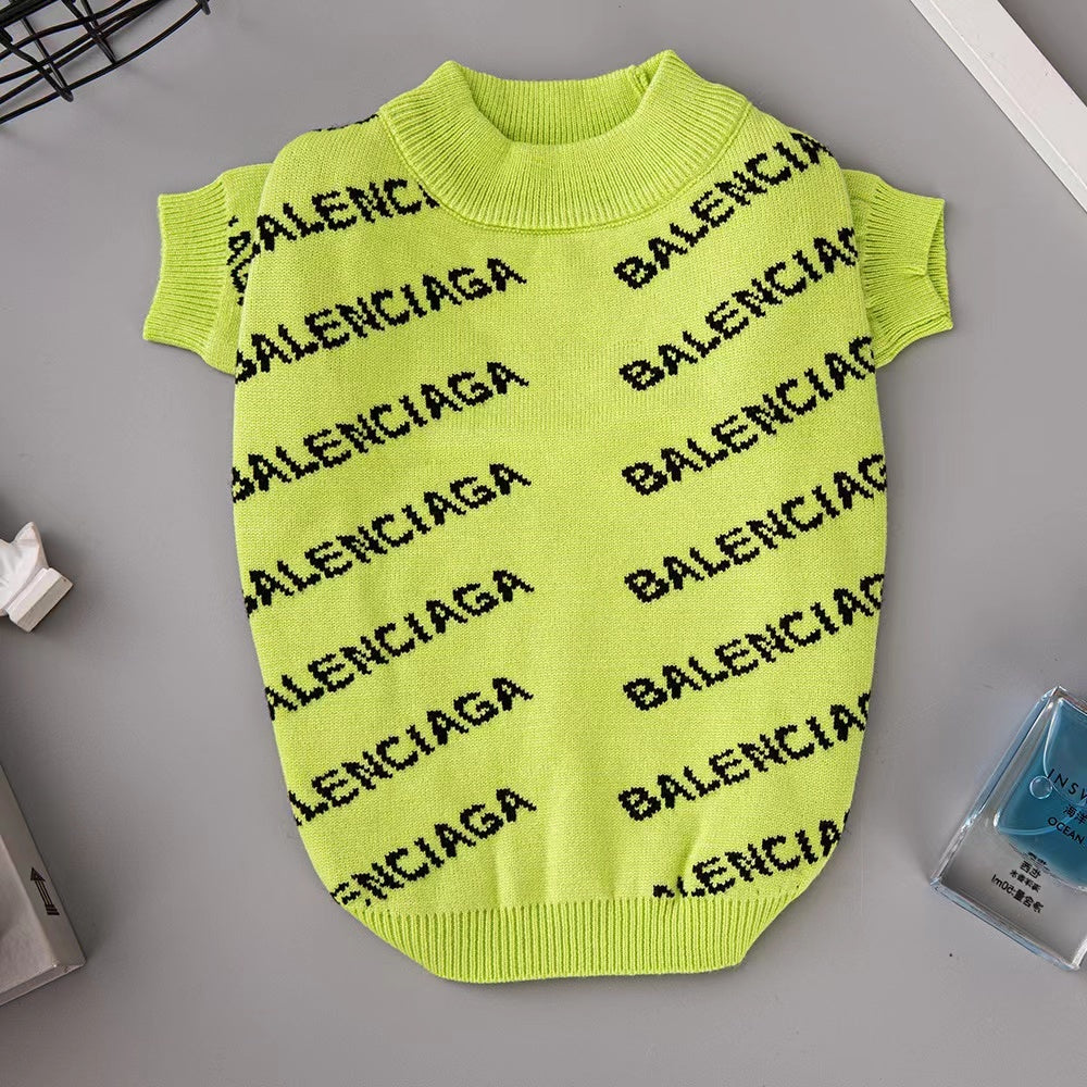 Pawlenciaga Lime Sweater