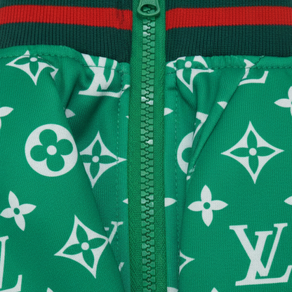 Chewy Vuiton Emerald Jacket